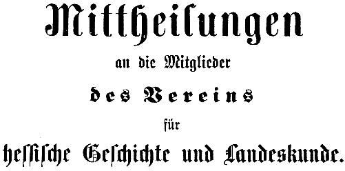 Titelschriftzug Periodische Blätter